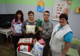 Návštěva klientů sociálně terapeutické dílny