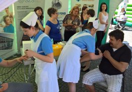 Sestřičky Svitavské nemocnice poradily ve výživě ve zdraví i nemoci