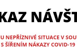 Nemocnice Pardubického kraje vyhlašuje zákaz návštěv. Důvodem je COVID-19