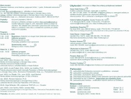 XV. kurz Sanační a rekonstrukční chirurgie středního ucha – informace