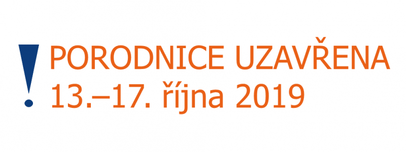 Uzavření porodnice z důvodu malování na oddělení