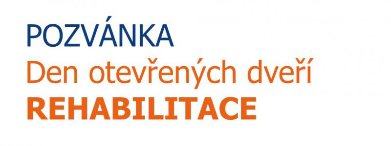 Den otevřených dveří na rehabilitaci