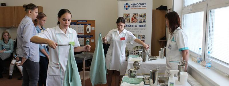 ZDRAVOhrátky přivedly žáky do Svitavské nemocnice