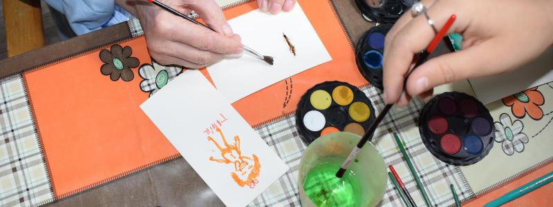 Pacienti opět tvořili svá dílka