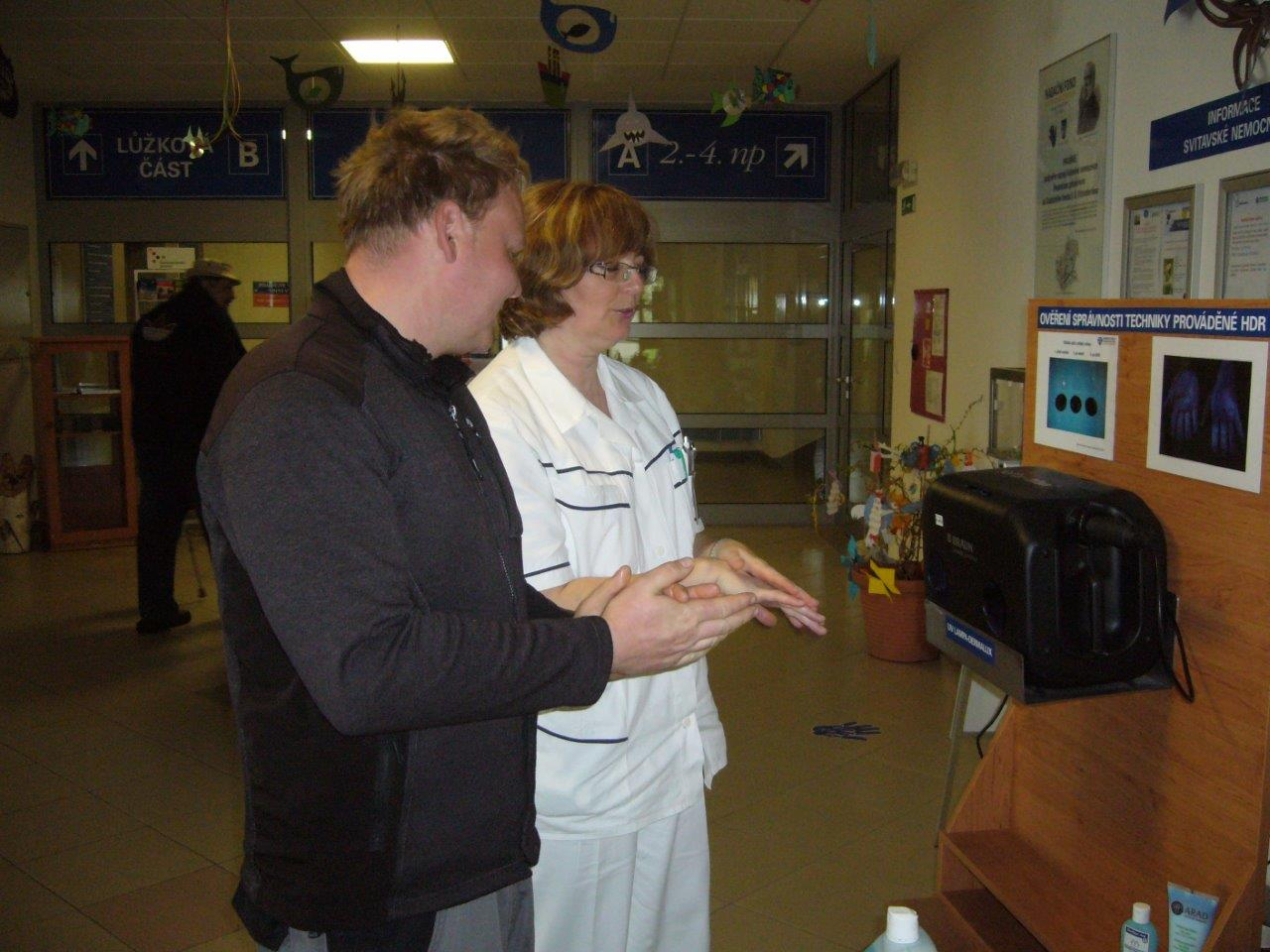 Den hygieny a správné mytí rukou ve Svitavské nemocnici