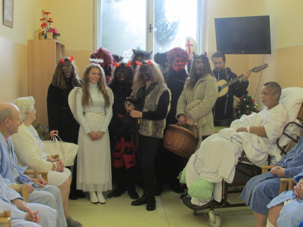 Mikuláš v nemocnici